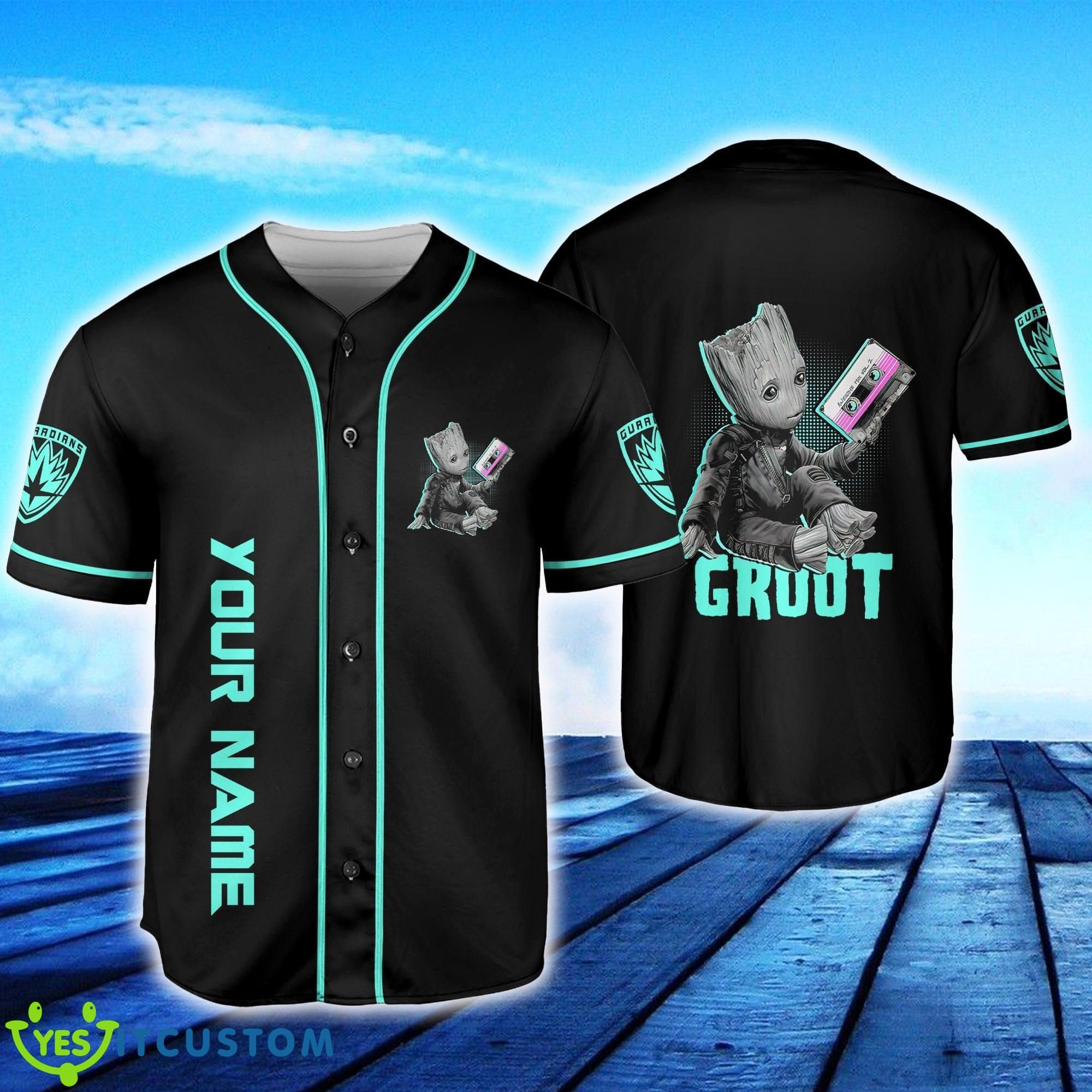 Neon Baby Groot 82 86 Swatch Custom Name Baseball Jersey Gift For Men And Women 3 Neon Baby Groot 82 86 Swatch Custom Name Baseball Jersey Gift For Men And Women - Neon Baby Groot 82 86 Swatch Custom Name Baseball Jersey Disney Men And Women Gift For Fans