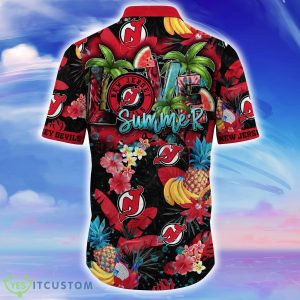 New Jersey Devils NHL Flower Hawaiian Shirt For Men Women Great Gift For Fans Product Photo 3
