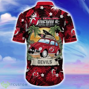 New Jersey Devils NHL Flower Hawaiian Shirt For Men Women Unique Gift For Fans Product Photo 3