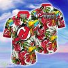 New Jersey Devils NHL Flower Hawaiian Shirt Great Gift For Fans Product Photo 1