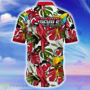 New Jersey Devils NHL Flower Hawaiian Shirt Great Gift For Fans Product Photo 3