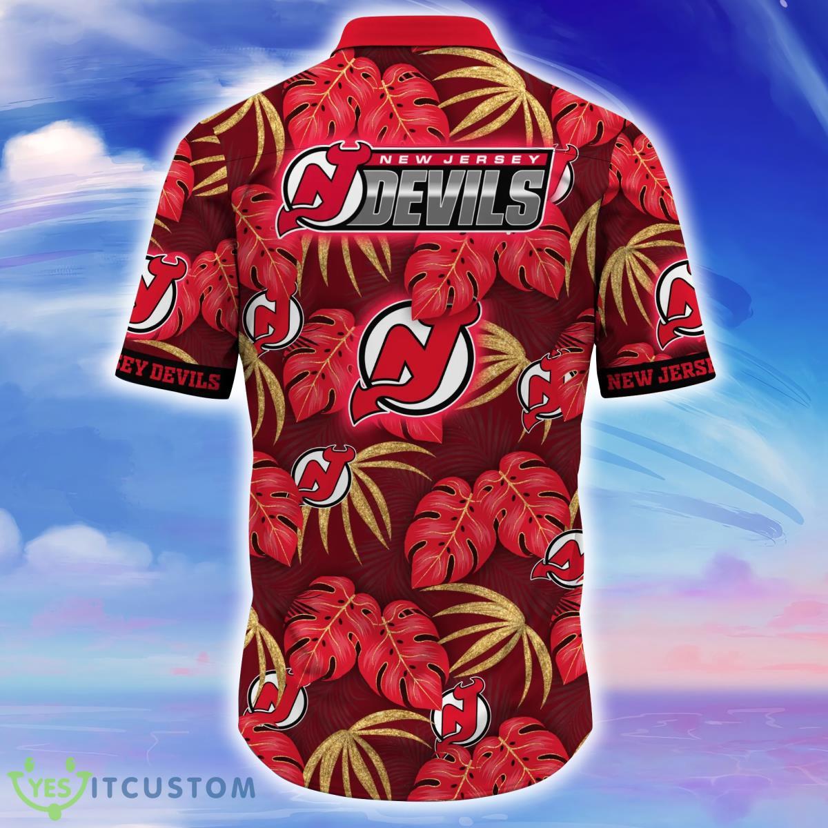 New Jersey Devils NHL Flower Hawaiian Shirt Impressive Gift For Fans 3 New Jersey Devils NHL Flower Hawaiian Shirt Impressive Gift For Fans Product Photo 3