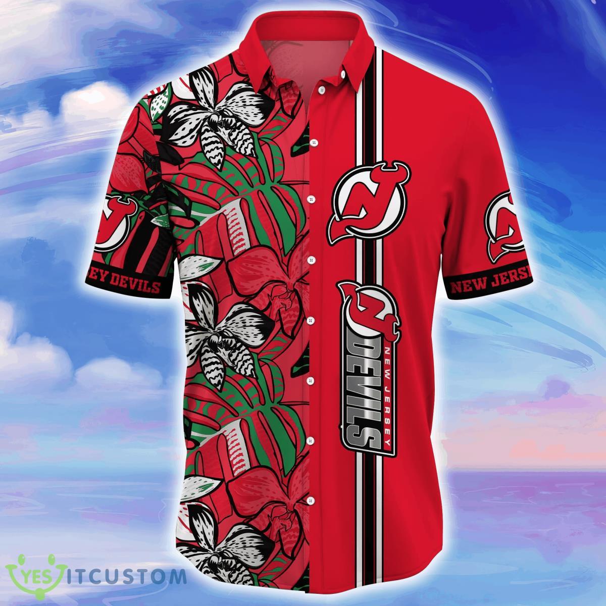 New Jersey Devils NHL Flower Hawaiian Shirt Unique Gift For Fans 7 New Jersey Devils NHL Flower Hawaiian Shirt Unique Gift For Fans Product Photo 2