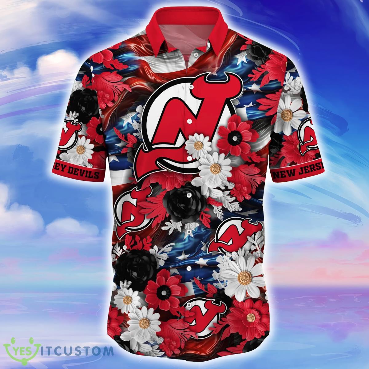 New Jersey Devils NHL Hawaiian Shirt Best Gift For Sport Fans 7 New Jersey Devils NHL Hawaiian Shirt Best Gift For Sport Fans Product Photo 2