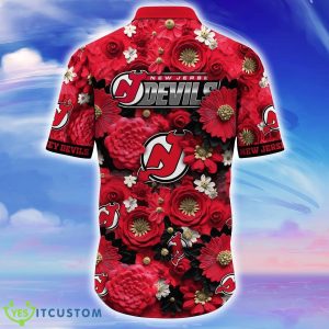 New Jersey Devils NHL Hawaiian Shirt For Men Women Fans Product Photo 3