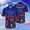 New York Giants NFL Flower Hawaiian Shirt For Men Women And Best Gift For Real Fans Product Photo 1
