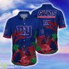 New York Giants NFL Flower Hawaiian Shirt Great Gift For Men&Women Fans Product Photo 1