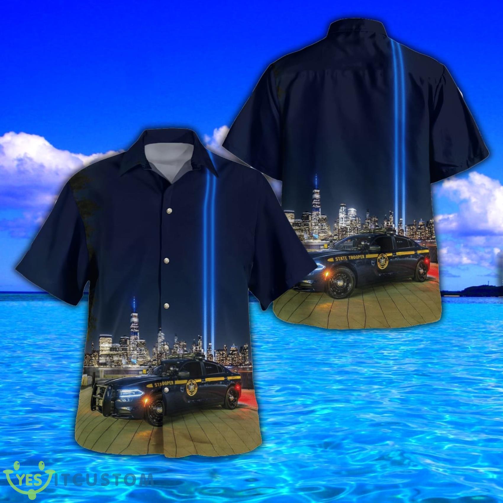 New York State Police Summer Aloha And Beach Short 8 New York State Police Summer Aloha And Beach Short Product Photo 1