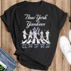 New York Yankees Aaron Judge Anthony Volpe Gleyber Torres Anthony and Gerrit Cole Abbey Road Shirt - Black T-Shirt