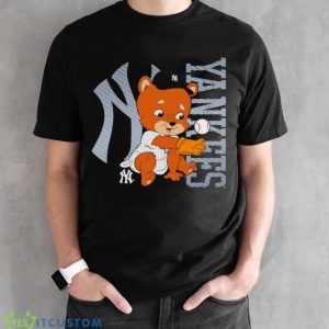 New York Yankees Infant Mascot shirt 7 New York Yankees Infant Mascot shirt - Black Unisex T-Shirt