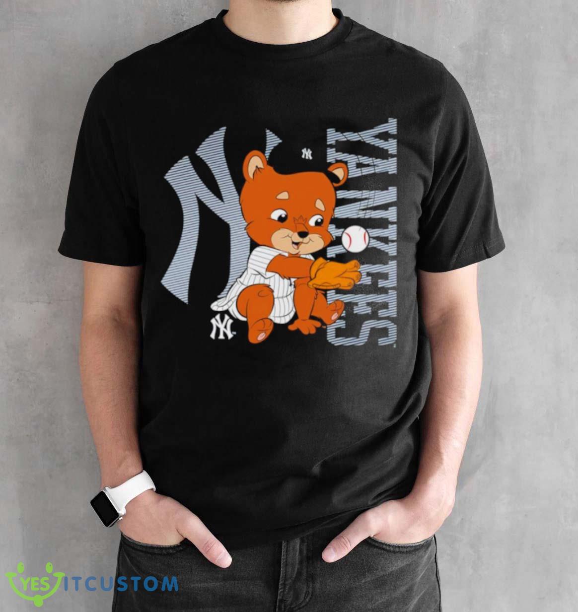 New York Yankees Infant Mascot shirt 2 New York Yankees Infant Mascot shirt - Black Unisex T-Shirt