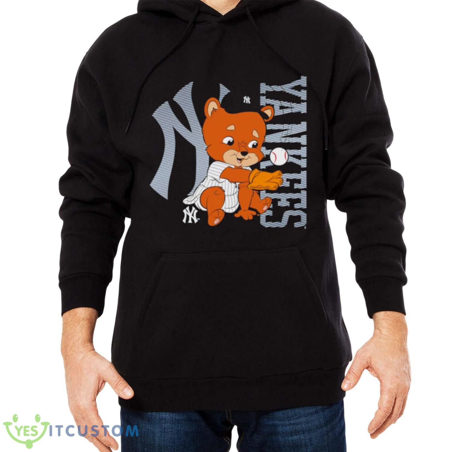 New York Yankees Infant Mascot shirt 4 New York Yankees Infant Mascot shirt - Men Black Hoodie