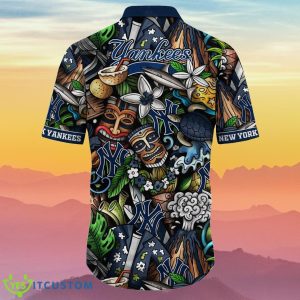 New York Yankees MLB Flower Hawaiian Best Gift Idea For Fans Product Photo 3