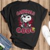 NFL Football Arizona Cardinals Cool Snoopy Shirt Best Fans Gift - Black T-Shirt