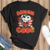 NFL Football Cleveland Browns Cool Snoopy Shirt Best Fans Gift - Black T-Shirt