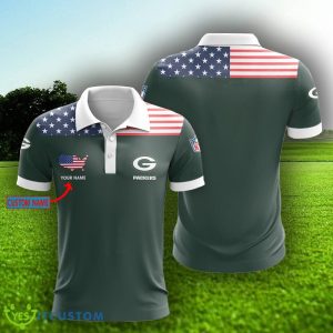 NFL Football Green Bay Packers Team Logo Golf Polo Shirt For Fans Custom Name 3 NFL Football Green Bay Packers Team Logo Golf Polo Shirt For Fans Custom Name - NFL Football Green Bay Packers Polo Shirt_2