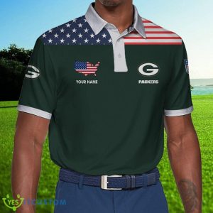 NFL Football Green Bay Packers Team Logo Golf Polo Shirt For Fans Custom Name - NFL Football Green Bay Packers Polo Shirt_1