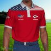 NFL Football Kansas City Chiefs Team Logo Golf Polo Shirt For Fans Custom Name - NFL Football Kansas City Chiefs Polo Shirt_1