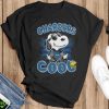 NFL Football Los Angeles Chargers Cool Snoopy Shirt Best Fans Gift - Black T-Shirt