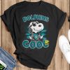 NFL Football Miami Dolphins Cool Snoopy Shirt Best Fans Gift - Black T-Shirt