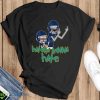 NFL Indianapolis Colts Football Rick And Morty Haters Gonna Hate Shirt - Black T-Shirt
