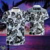 Nfl Las Vegas Raiders Summer Beach Hawaiian Shirt And Short Product Photo 1