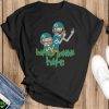 NFL Miami Dolphins Football Rick And Morty Haters Gonna Hate Shirt - Black T-Shirt