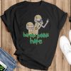 NFL New Orleans Saints Football Rick And Morty Haters Gonna Hate Shirt - Black T-Shirt