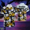 Nfl Pittsburgh Steelers Tommy Bahama Summer Hawaiian Shirt And Short Product Photo 1