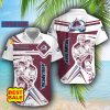 NHL Fans Colorado Avalanche Logo Set Hawaiian Shirt And Short Custom Name - Colorado Avalanche Hawaiian
