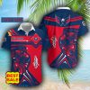NHL Fans Washington Capitals Logo Set Hawaiian Shirt And Short Custom Name - Washington Capitals Hawaiian