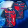 NHL Washington Capitals Logo Baseball Jersey Shirt Custom Name For Men And Women Product Photo 1