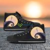 Nightmare Before Christmas High Top Canvas Shoes Gift For Men And Women Product Photo 1