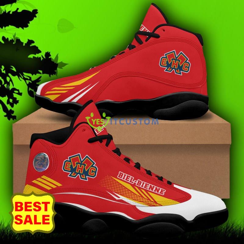 NL And Swiss League EHC Biel Logo Air Jordan 13 High Top Shoes For Men And Women 5 NL And Swiss League EHC Biel Logo Air Jordan 13 High Top Shoes For Men And Women - EHC Biel Air Jordan 13_6