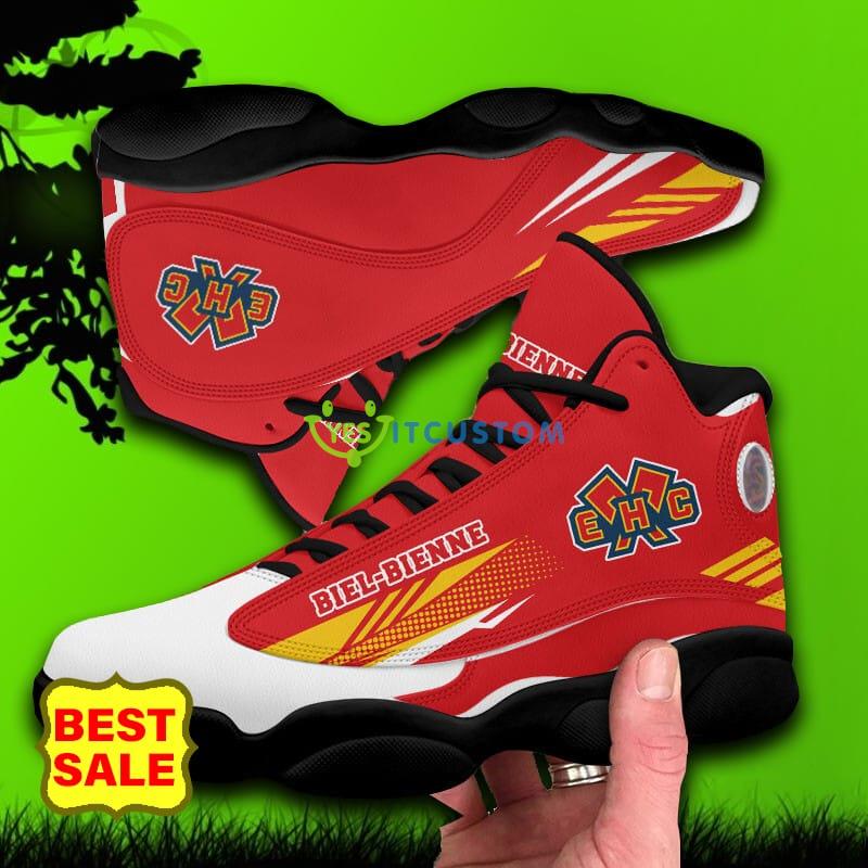NL And Swiss League EHC Biel Logo Air Jordan 13 High Top Shoes For Men And Women 18 NL And Swiss League EHC Biel Logo Air Jordan 13 High Top Shoes For Men And Women - EHC Biel Air Jordan 13_7
