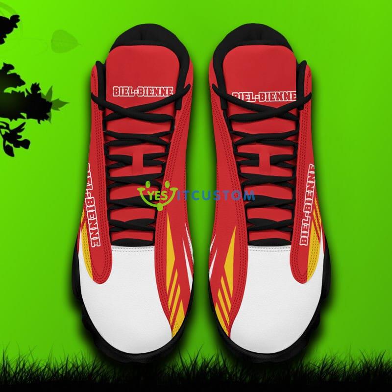 NL And Swiss League EHC Biel Logo Air Jordan 13 High Top Shoes For Men And Women 8 NL And Swiss League EHC Biel Logo Air Jordan 13 High Top Shoes For Men And Women - EHC Biel Air Jordan 13_9