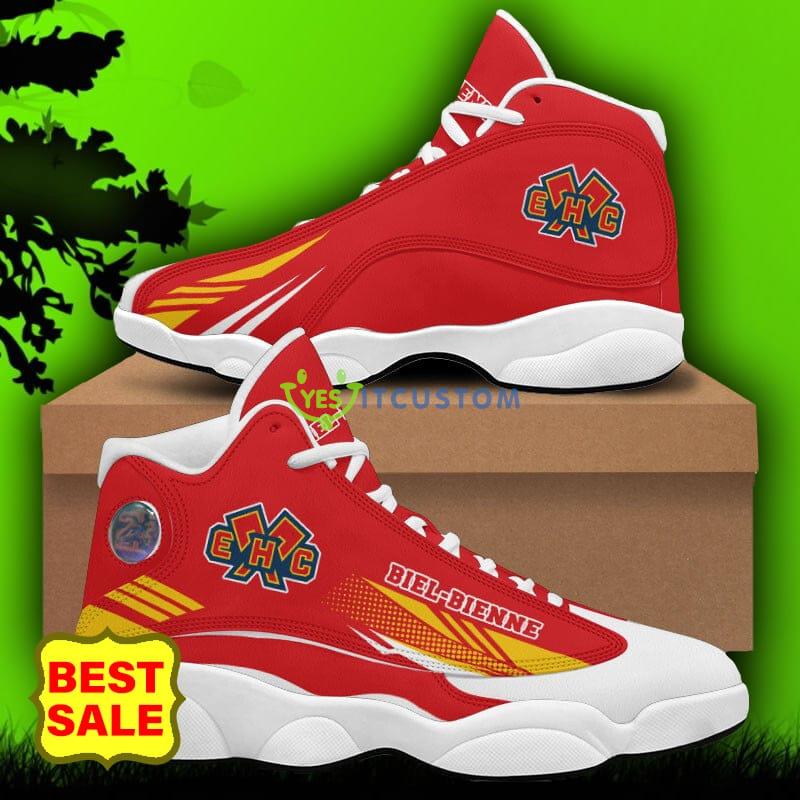 NL And Swiss League EHC Biel Logo Air Jordan 13 High Top Shoes For Men And Women 17 NL And Swiss League EHC Biel Logo Air Jordan 13 High Top Shoes For Men And Women - EHC Biel Air Jordan 13_1