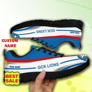 NL Swiss Super League Sport Shoes GCK Lions Big Logo Sneakers Custom Name For Fans - GCK Lions Sneakers_5