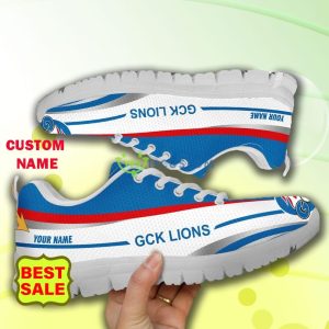 NL Swiss Super League Sport Shoes GCK Lions Big Logo Sneakers Custom Name For Fans - GCK Lions Sneakers_8