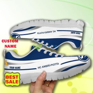 NL Swiss Super League Sport Shoes HC Ambri-Piotta Big Logo Sneakers Custom Name For Fans - HC Ambri-Piotta Sneakers_8