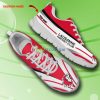 NL Swiss Super League Sport Shoes Lausanne Hockey Club Big Logo Sneakers Custom Name For Fans - Lausanne Hockey Club Sneakers_1