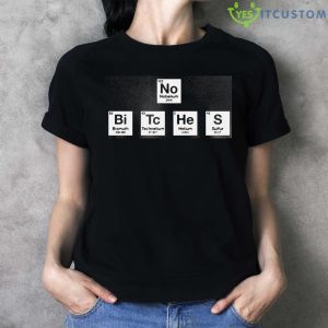 No Bitches No Bi Tc He S T-Shirt - Ladies T-Shirt