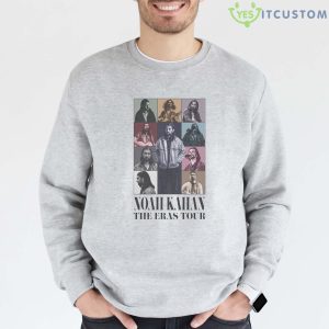 Noah Kahan The Eras Tour Shirt - Grey Sweatshirt
