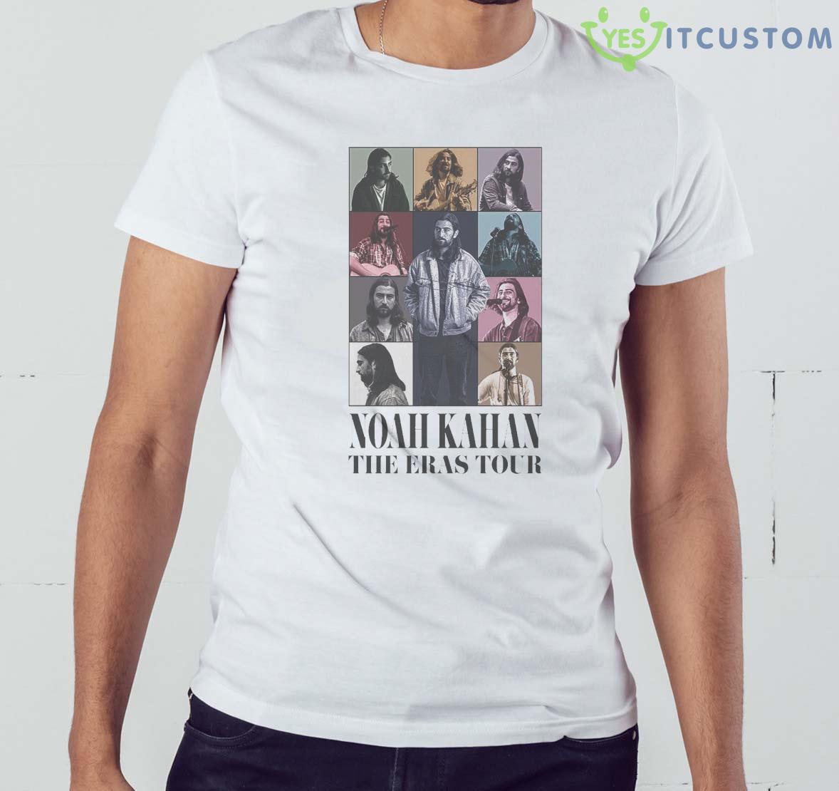 Noah Kahan The Eras Tour Shirt 5 Noah Kahan The Eras Tour Shirt - White Men T-Shirt