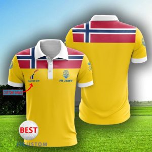 Norway Fotballklubben Jerv Team Logo Golf Polo Shirt For Fans Custom Name 3 Norway Fotballklubben Jerv Team Logo Golf Polo Shirt For Fans Custom Name - Norway Fotballklubben Jerv Polo Shirt_2