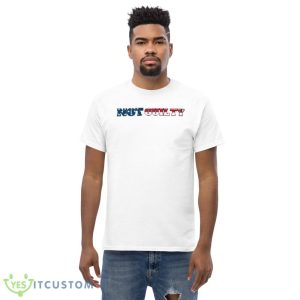 Not Guilty White Funny White T Shirt Gift For Men And Women - Men’s Classic Tee Gildan 5000