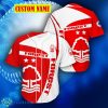 Nottingham Forest FC EPL Custom Name Red Baseball Jersey Shirt For Fans Product Photo 1