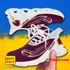 NRL Sneakers Brisbane Broncos Big Logo Max Soul Shoes Custom Name For Fans 8 NRL Sneakers Brisbane Broncos Big Logo Max Soul Shoes Custom Name For Fans - Brisbane Broncos Max Soul Shoes_5