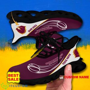 NRL Sneakers Brisbane Broncos Big Logo Max Soul Shoes Custom Name For Fans 11 NRL Sneakers Brisbane Broncos Big Logo Max Soul Shoes Custom Name For Fans - Brisbane Broncos Max Soul Shoes_8