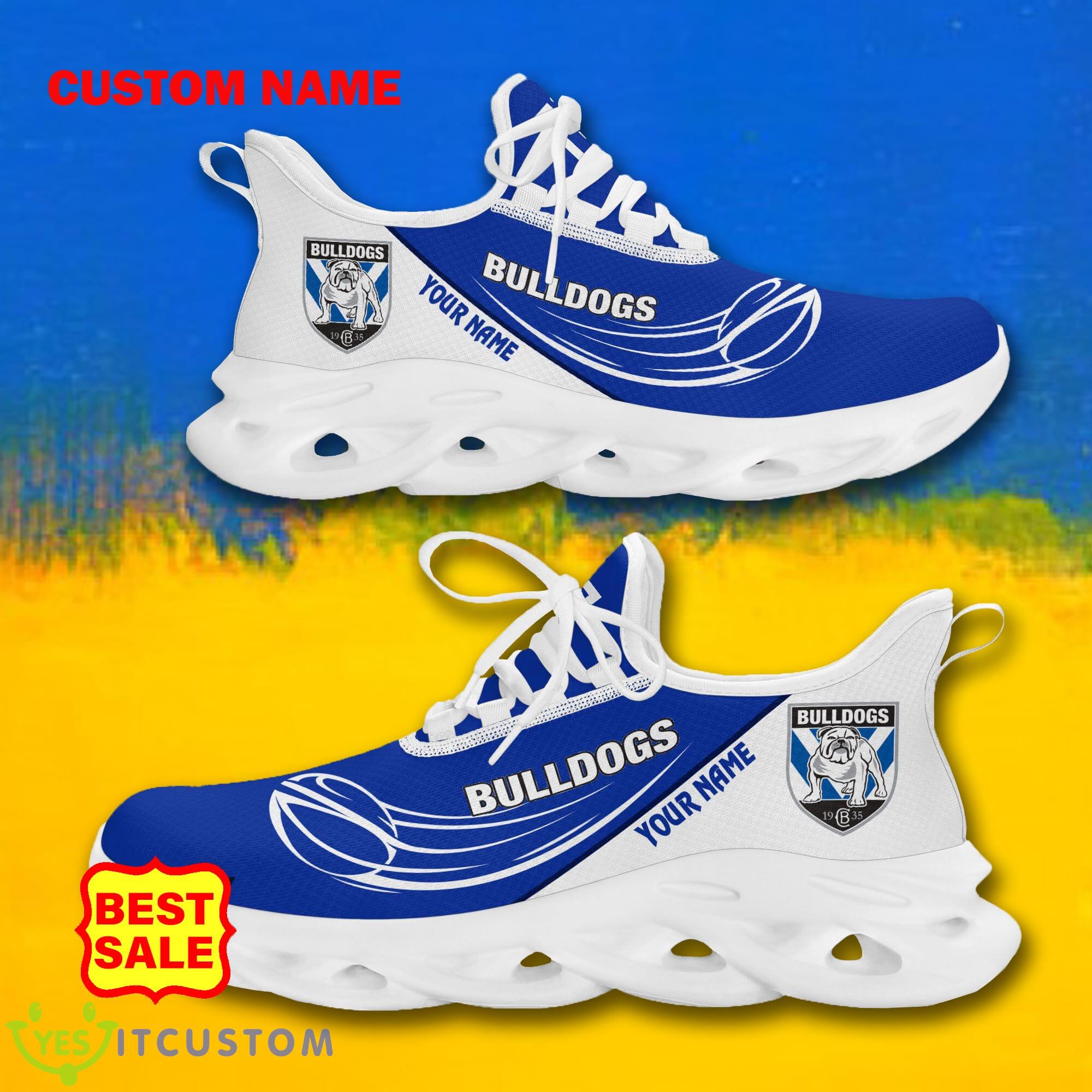 NRL Sneakers Canterbury Bankstown Bulldogs Big Logo Max Soul Shoes Custom Name For Fans 2 NRL Sneakers Canterbury Bankstown Bulldogs Big Logo Max Soul Shoes Custom Name For Fans - Canterbury Bankstown Bulldogs Max Soul Shoes_4